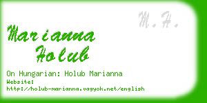 marianna holub business card